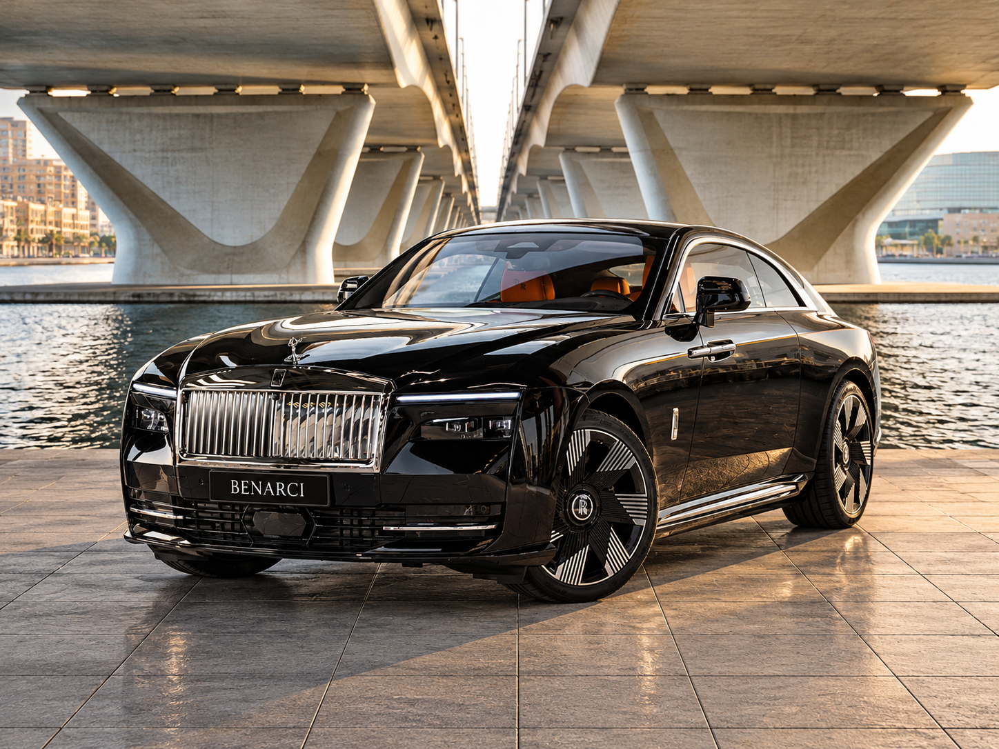 Rolls Royce Spectre disponible à la location chez BENARCI